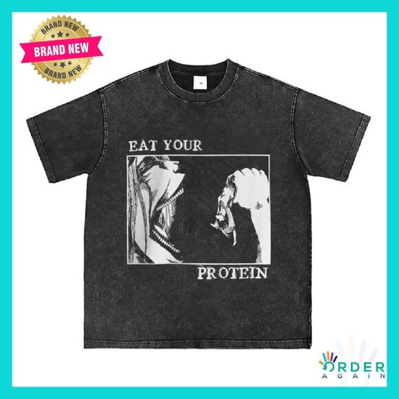 Tops - Retro Anime T-Shirt Y2K Vintage Style Soft Cotton Tee Casual Wear